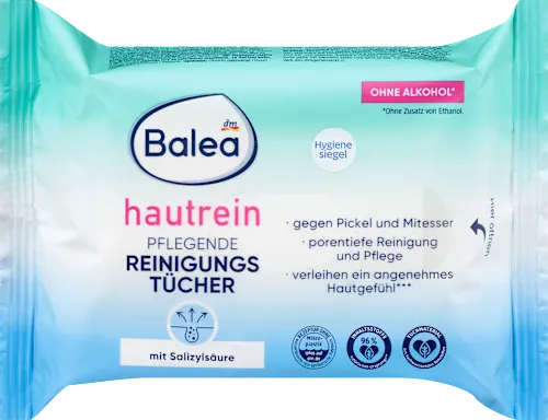 Cleansing makeup remover wipes, skin-cleansing, 25 count