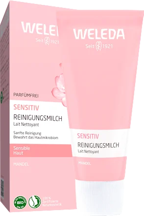 Sensitive cleansing milk almond, 75 ml