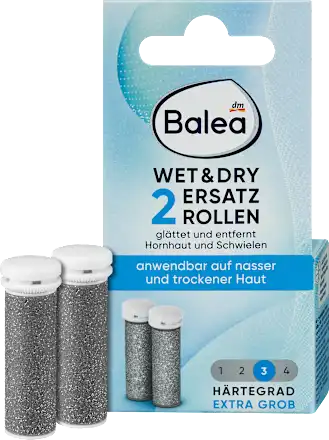 Replacement rollers for callus remover (level 3), extra coarse, 2 pieces