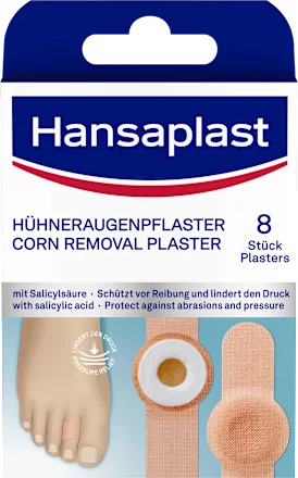Corn plasters, 8 pieces