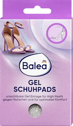 Pressure point protection for the balls of the feet, gel pads, 2 pieces