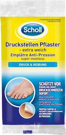 Pressure point plasters, extra soft, 1 piece