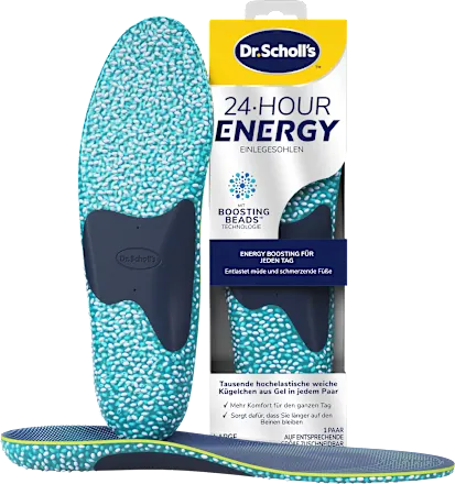 24-hour energy insoles, sizes 40-47.5 (1 pair), 2 pieces