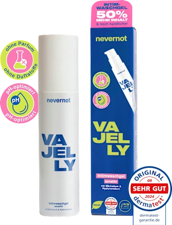 Vajelly Sensitive Intimate Care Wash Gel, 150 ml