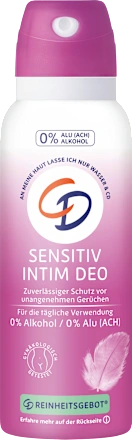 Intimate Deodorant Sensitive, 100 ml