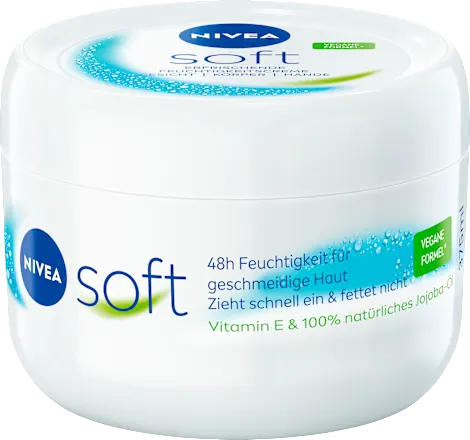 Soft moisturizing cream in a jar, 375 ml