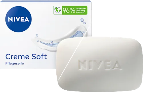 Cream Soft Care Soap Bar, 100 g