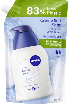 Liquid soap Creme soft refill pack, 500 ml