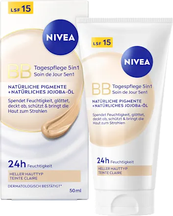 BB Cream Essentials 5in1 for fair skin, SPF 15, 50 ml