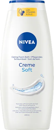Foaming Bath Cream Soft, 650 ml