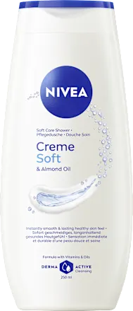 Shower Cream Soft & Almond Oil, 250 ml