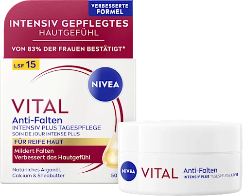 Vital Anti-Wrinkle Intensive Plus Day Cream SPF 15, 50 ml