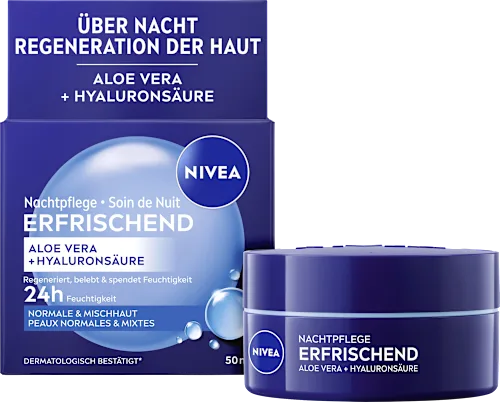 Refreshing night cream, 50 ml