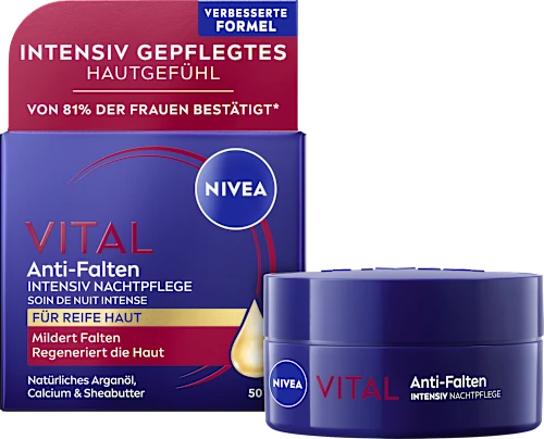 Intensive Vital Anti-Wrinkle Night Cream, 50 ml