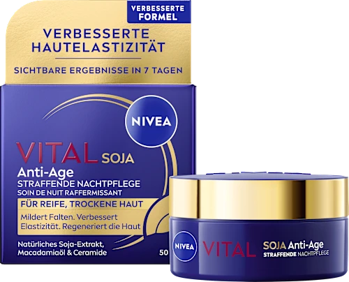 Vital Soy Anti-Age Firming Night Cream, 50 ml
