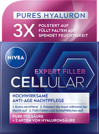 Anti-Aging Night Cream Cellular Expert Filler, 50 ml