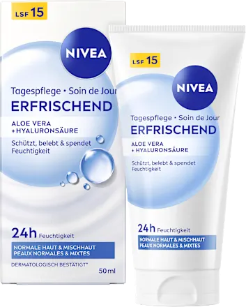 Refreshing face cream SPF 15, 50 ml