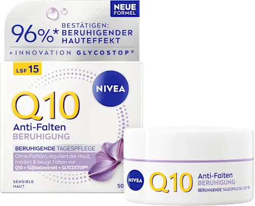 Sensitive Q10 Anti-Wrinkle Day Cream, 50 ml