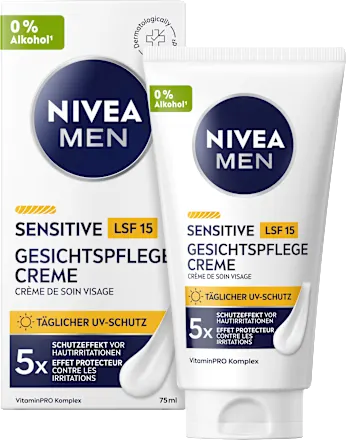 Sensitive Face Cream SPF 15, 75 ml