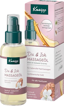 Massage oil You & Me, 100 ml