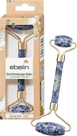 Facial massage roller made of sodalite feldspar, 1 pc.