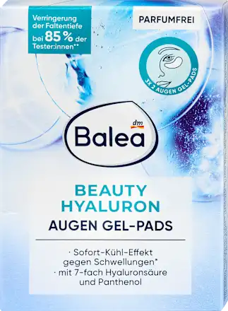 Eye Gel Pads Beauty Hyaluron (3 pairs), 6 pcs
