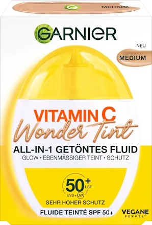 Vitamin C Wonder Tint Facial Fluid UV SPF 50+, Light, 40 ml