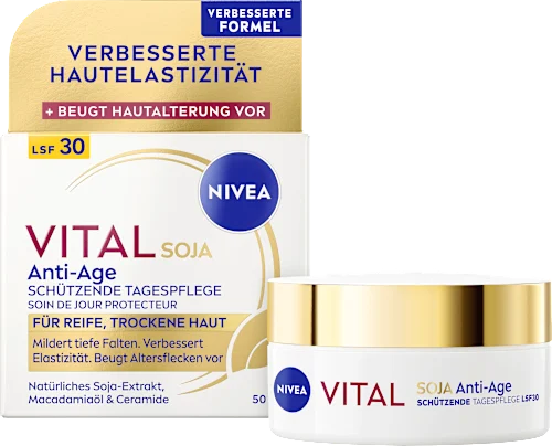 Vital Soy Anti-Age Protective Face Cream SPF 30, 50 ml