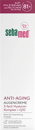 Anti-aging eye cream Q10, 15 ml