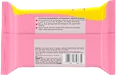 Refreshing makeup remover wipes with rose water, 30 count - Image 3