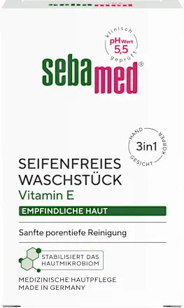 Soap-free cleansing bar, 150 g