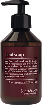 Liquid soap pink pepper & dark rose, 250 ml