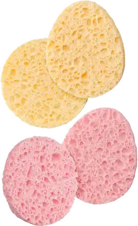 Cosmetic sponges, 2 pcs