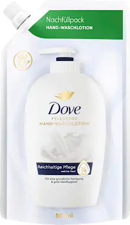 Liquid soap, nourishing hand wash lotion, refill pack, 500 ml