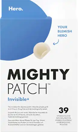 Anti pimple patches Mighty Patch Invisible+, 39 pcs
