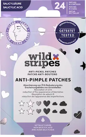 Anti Pimple Patches Holo Clear, 24 pcs