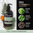 Goodness Oud, Cedar & Amber Liquid Soap, 500 ml - Image 4