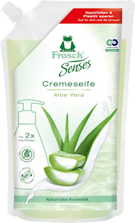 Liquid soap with aloe vera refill pack, 500 ml