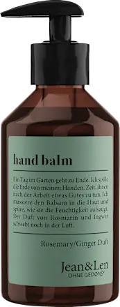 Hand Balm Rosemary & Ginger, 250 ml