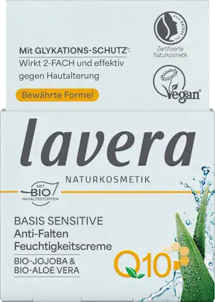 Anti Wrinkle Moisturizing Cream Q10 Basic Sensitive, 50 ml