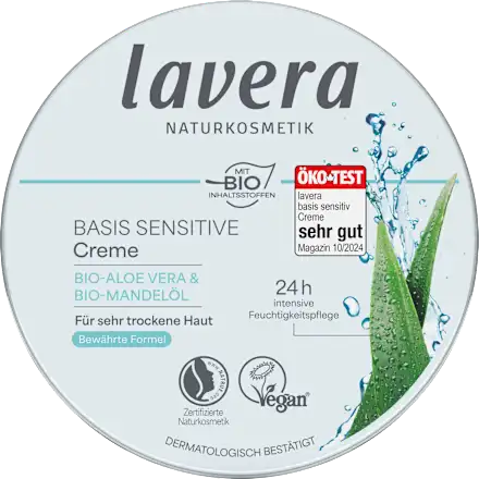 Face Cream Basic Sensitive in a can, 150 ml