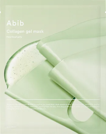 Sheet mask Gel Mask Collagen Heartleaf Jelly, 1 pc
