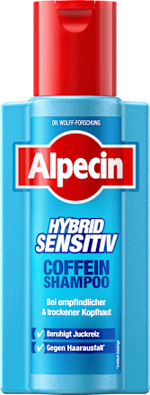Hybrid sensitive shampoo with caffeine, 250 ml