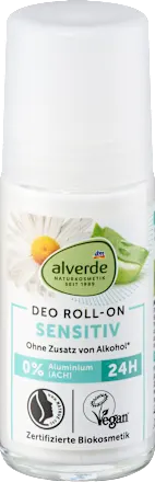 Sensitive roll-on deodorant, 50 ml