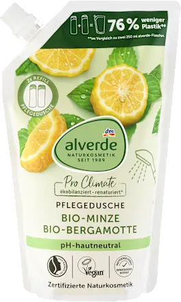 Mint Bergamot Shower Gel Refill Pack, 500 ml