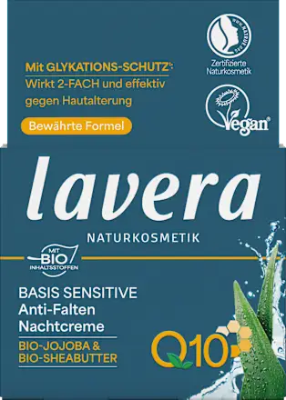 Anti Wrinkle Night Cream Q10 Basic Sensitive, 50 ml