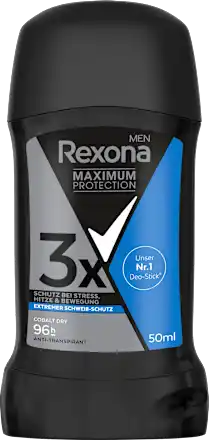 Antiperspirant Deodorant Stick Maximum Protection Cobalt Dry, 50 ml