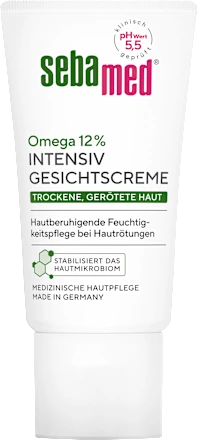 Face Cream Intensive Omega 12% Dry, Reddened Skin, 50 ml