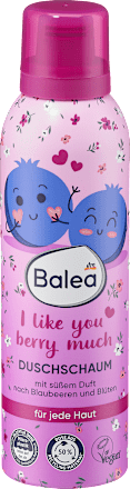 Shower foam I like you berry much, 200 ml