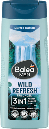 Wild Refresh 3in1 shower gel, 300 ml